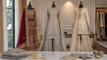 Best Online Stores for Pakistani Bridal Dresses (2026)