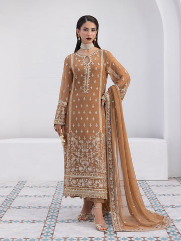 Buy Gulaal Maeri Luxury Chiffion '26 | Mirage . choose good quality brands like Maria b zainab Chottani, Hussain Rehar etc... Various Pakistani branded dresses summer fabric, elegant design, perfect for casual & formal wear also shop eid collections from khaslibaas .delivery available in UK, USA, Canada, UAE, Dubai and other countries... 