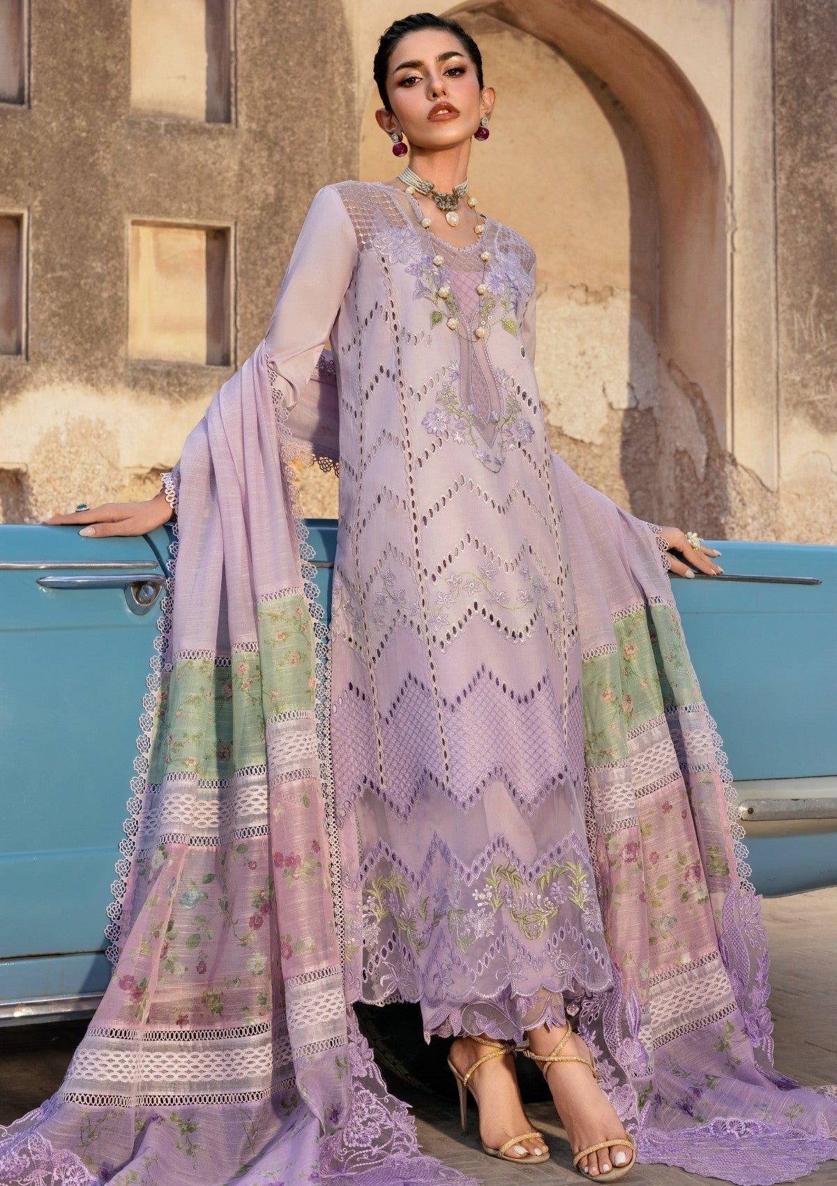 Shop from khaslibaas | Saira Shakira bloom Lawn '26 (Ambre-7B) .Buy 100% original Designer Suit like Maria b, Sobia Nazir zainab Chottani Various Pakistani brands perfect for casual & formal wear.delivery available in UK, USA, Canada, UAE, Dubai and other countries... 