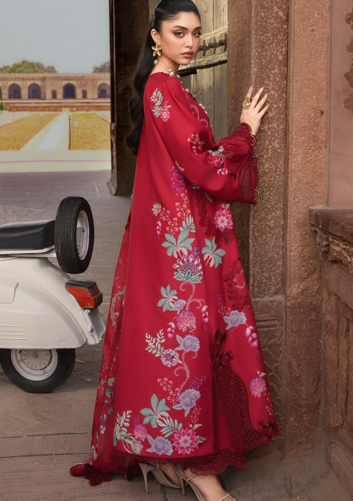 Shop from khaslibaas | Saira Shakira bloom Lawn '26 (Zelie-4B) .Buy 100% original Designer Suit like Maria b, Sobia Nazir zainab Chottani Various Pakistani brands perfect for casual & formal wear.delivery available in UK, USA, Canada, UAE, Dubai and other countries... 