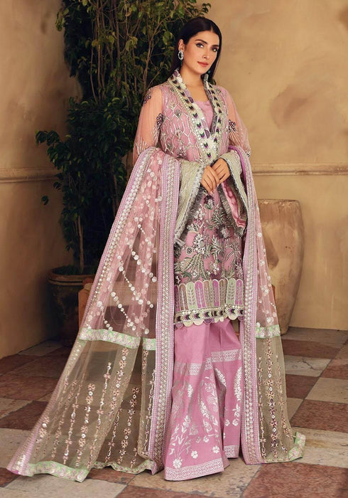 Buy Elaf EPC-1 Bouquet Luxury Formal Handwork Unstitched 3pc Suit | FESTIVE Dress 2026.choose good quality brands like Maria b zainab Chottani, Hussain Rehar etc... Various Pakistani branded dresses summer fabric, elegant design, perfect for casual & formal wear also shop eid collections from khaslibaas .delivery available in UK, USA, Canada, UAE, Dubai and other countries... 