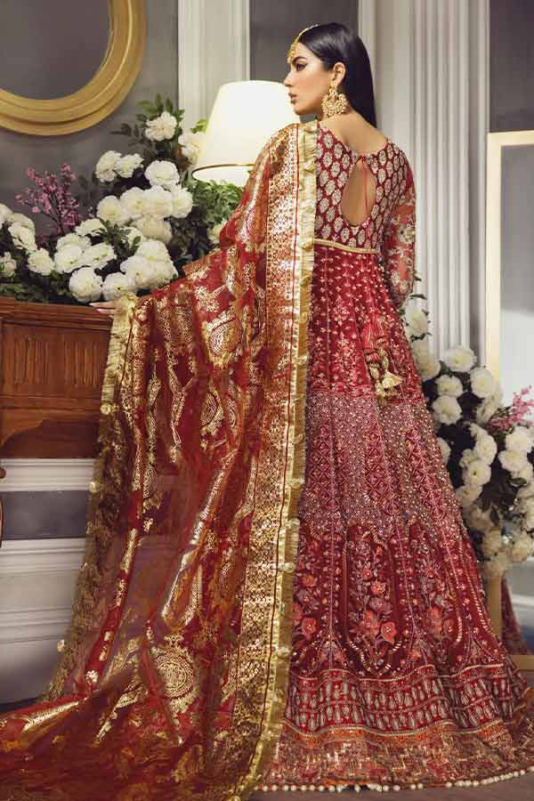 Buy Ezra EZ#06 (Naghma) Wedding Collection`22 | FESTIVE Dress 2026.choose good quality brands like Maria b zainab Chottani, Hussain Rehar etc... Various Pakistani branded dresses summer fabric, elegant design, perfect for casual & formal wear also shop eid collections from khaslibaas .delivery available in UK, USA, Canada, UAE, Dubai and other countries... 