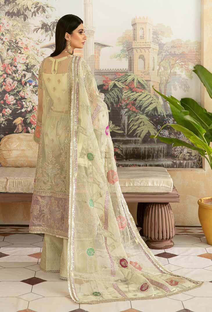 Buy Marwa By Maryam Hussain 09 NAAZ Wedding Collection. choose good quality brands like Maria b zainab Chottani, Hussain Rehar etc... Various Pakistani branded dresses summer fabric, elegant design, perfect for casual & formal wear also shop eid collections from khaslibaas .delivery available in UK, USA, Canada, UAE, Dubai and other countries... 