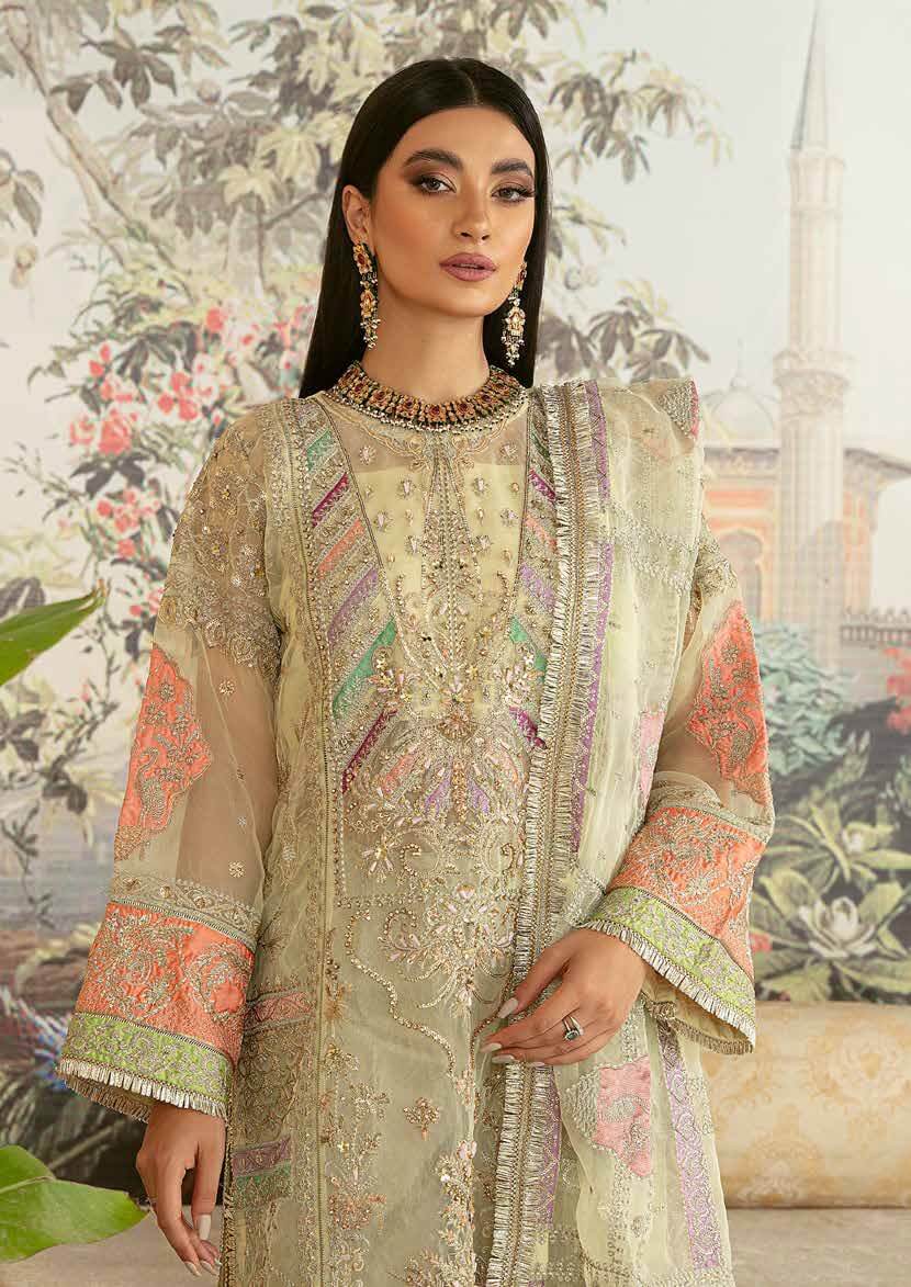 Buy Marwa By Maryam Hussain 09 NAAZ Wedding Collection. choose good quality brands like Maria b zainab Chottani, Hussain Rehar etc... Various Pakistani branded dresses summer fabric, elegant design, perfect for casual & formal wear also shop eid collections from khaslibaas .delivery available in UK, USA, Canada, UAE, Dubai and other countries... 
