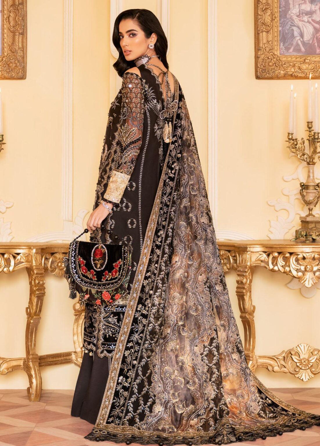 Buy NUREH NL-48 The Royal Palace Luxury Formal. choose good quality brands like Maria b zainab Chottani, Hussain Rehar etc... Various Pakistani branded dresses summer fabric, elegant design, perfect for casual & formal wear also shop eid collections from khaslibaas .delivery available in UK, USA, Canada, UAE, Dubai and other countries... 