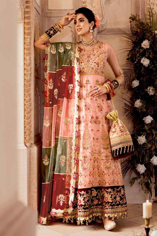Buy Noor By Saadia Asad D#02 Wedding Collection`21. choose good quality brands like Maria b zainab Chottani, Hussain Rehar etc... Various Pakistani branded dresses summer fabric, elegant design, perfect for casual & formal wear also shop eid collections from khaslibaas .delivery available in UK, USA, Canada, UAE, Dubai and other countries... 