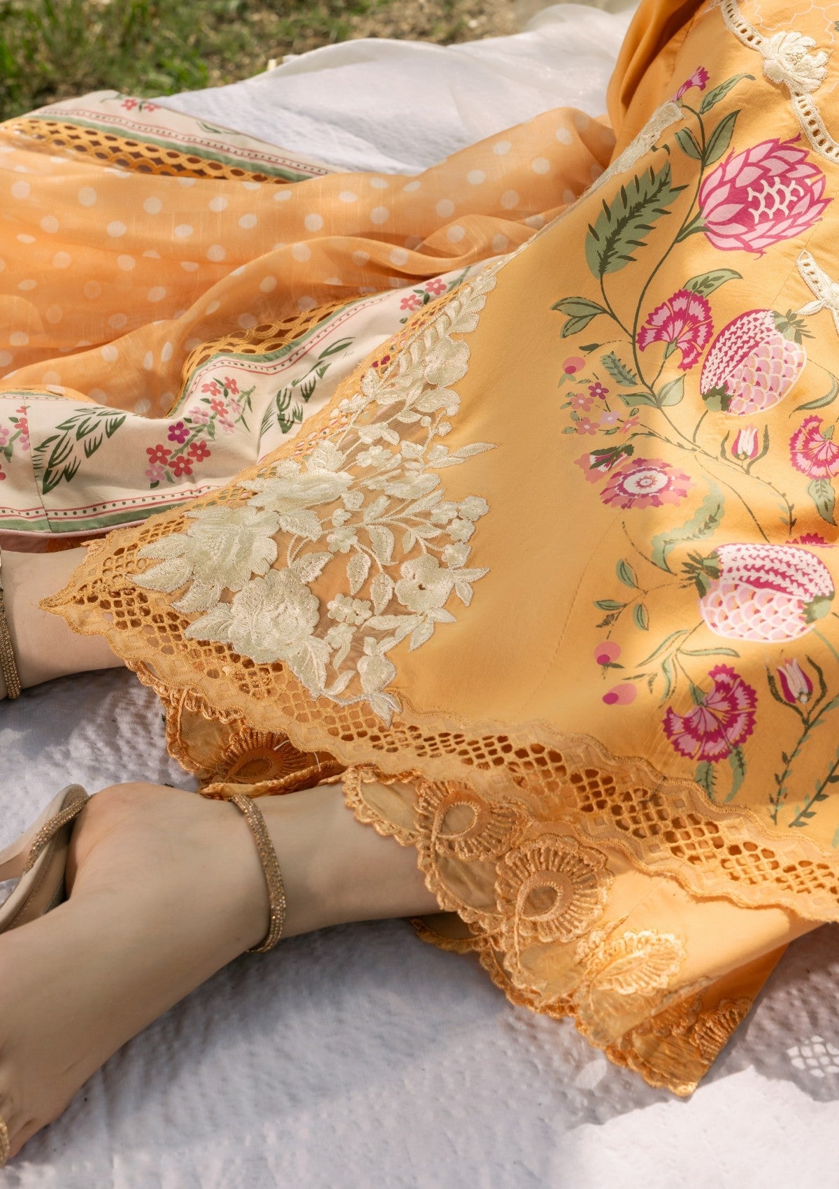 Shop from khaslibaas | Saira Shakira bloom Lawn '26 (lily-2A) .Buy 100% original Designer Suit like Maria b, Sobia Nazir zainab Chottani Various Pakistani brands perfect for casual & formal wear.delivery available in UK, USA, Canada, UAE, Dubai and other countries... 