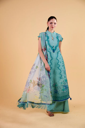 Buy from khaslibaas | sobia nazir VITAL 2026 Vol 2  | 3 piece unstitched embroidered lawn suit for women (design 4B).choose good quality brands like Maria b zainab Chottani Various Pakistani branded dresses summer fabric, elegant design, perfect for casual & formal wear.delivery available in UK, USA, Canada, UAE, Dubai and other countries... 