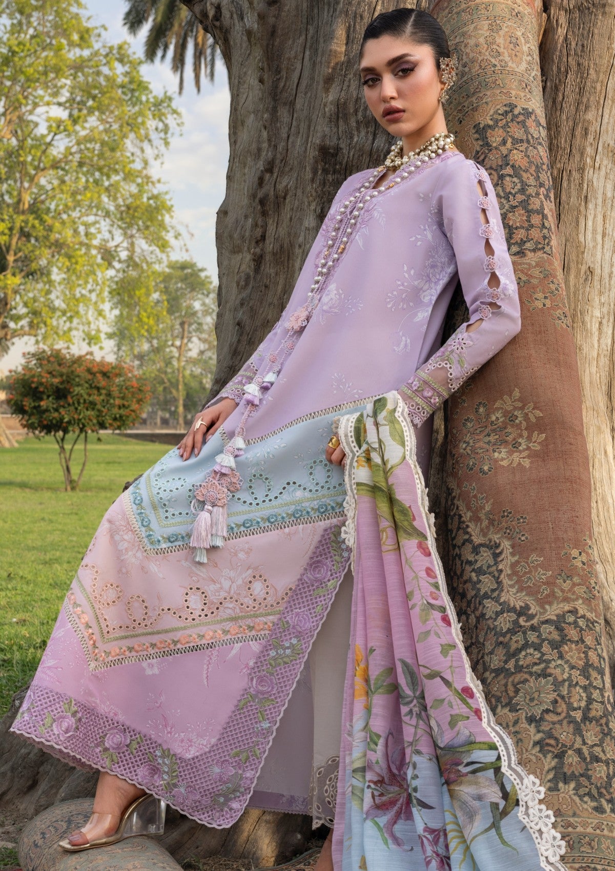 Shop from khaslibaas | Saira Shakira bloom Lawn '26 (Ava-1B) .Buy 100% original Designer Suit like Maria b, Sobia Nazir zainab Chottani Various Pakistani brands perfect for casual & formal wear.delivery available in UK, USA, Canada, UAE, Dubai and other countries... 