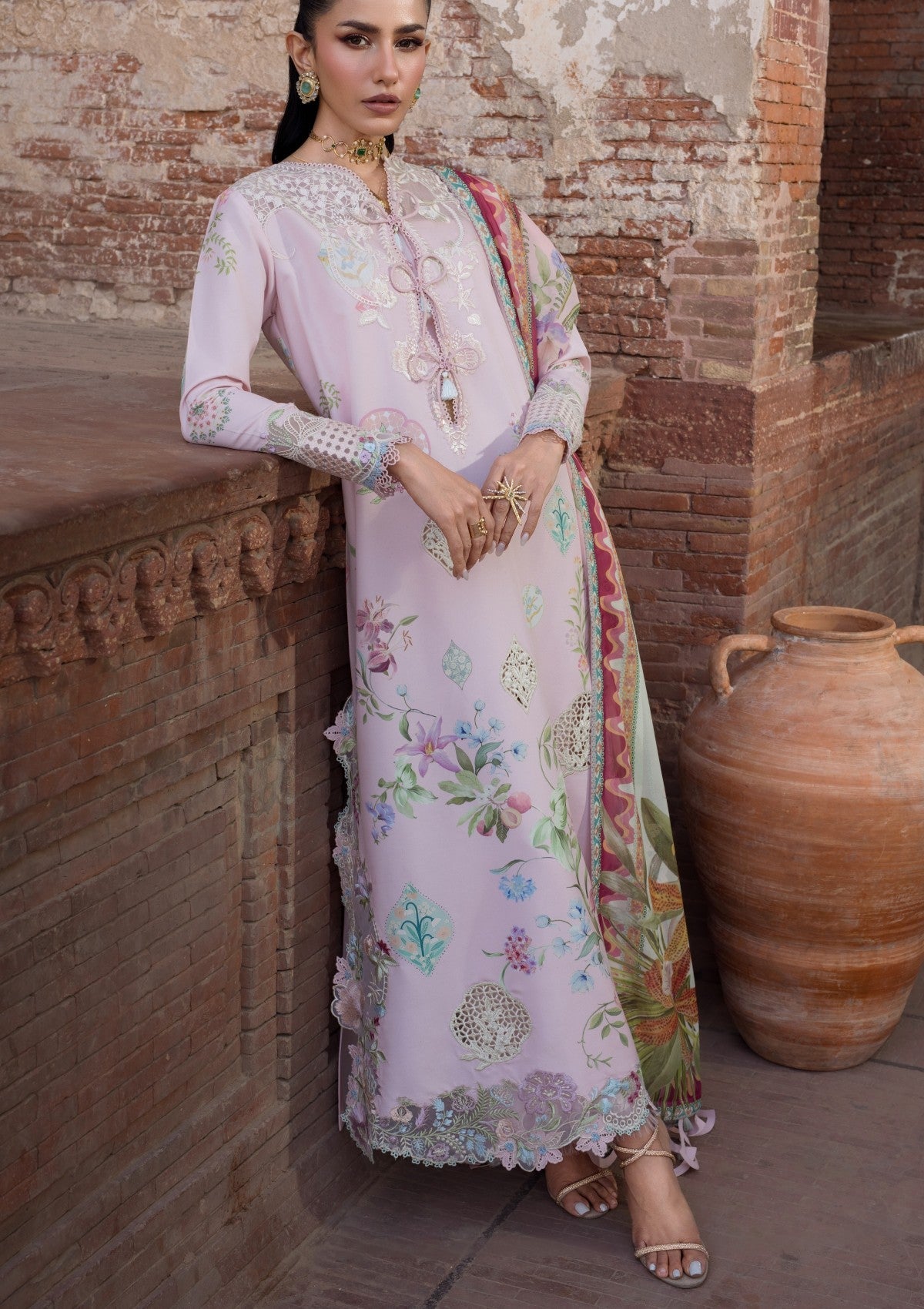 Shop from khaslibaas | Saira Shakira bloom Lawn '26 (Maella -6A) .Buy 100% original Designer Suit like Maria b, Sobia Nazir zainab Chottani Various Pakistani brands perfect for casual & formal wear.delivery available in UK, USA, Canada, UAE, Dubai and other countries... 