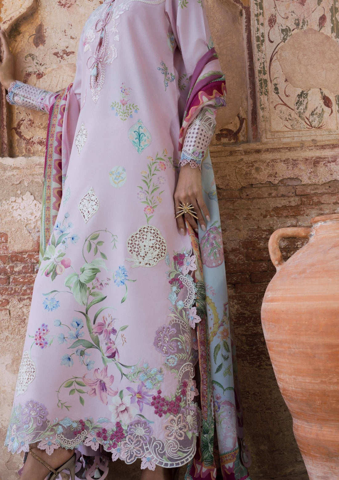 Shop from khaslibaas | Saira Shakira bloom Lawn '26 (Maella -6A) .Buy 100% original Designer Suit like Maria b, Sobia Nazir zainab Chottani Various Pakistani brands perfect for casual & formal wear.delivery available in UK, USA, Canada, UAE, Dubai and other countries... 