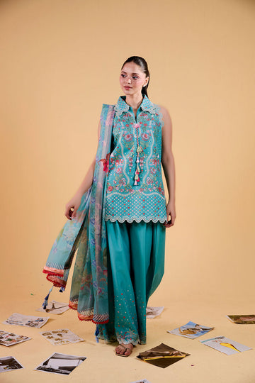 Buy from khaslibaas | sobia nazir VITAL 2026 Vol 2  | 3 piece unstitched embroidered lawn suit for women (design 5A).choose good quality brands like Maria b zainab Chottani Various Pakistani branded dresses summer fabric, elegant design, perfect for casual & formal wear.delivery available in UK, USA, Canada, UAE, Dubai and other countries... 