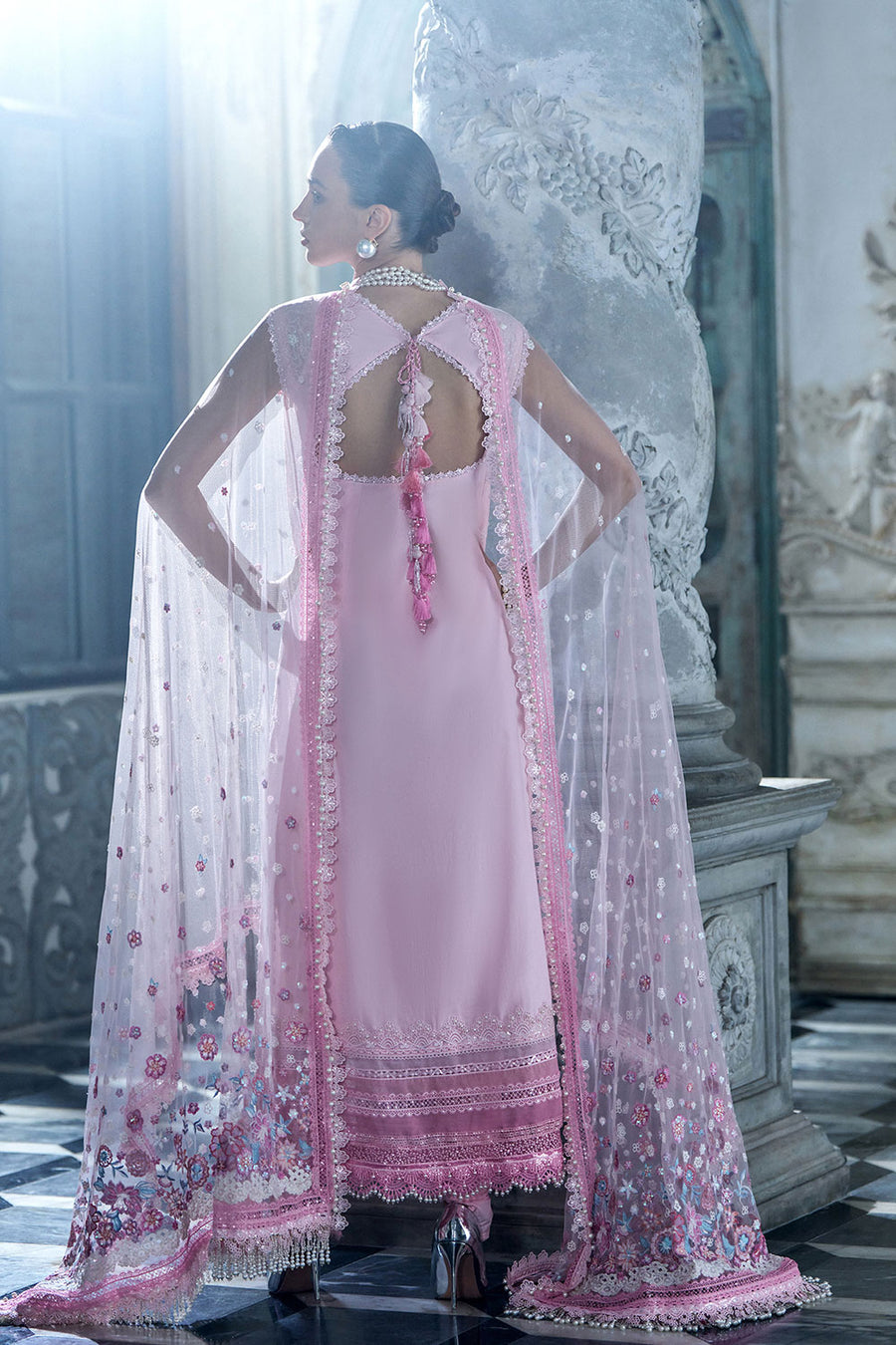 Buy from khaslibaas | sobia nazir Luxury Lawn Eid 2026 | 3 piece unstitched embroidered lawn suit for women (design 7B).choose good quality brands like Maria b zainab Chottani Various Pakistani branded dresses summer fabric, elegant design, perfect for casual & formal wear.delivery available in UK, USA, Canada, UAE, Dubai and other countries... 