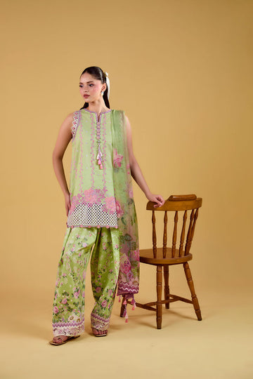 Buy from khaslibaas | sobia nazir VITAL 2026 Vol 2  | 3 piece unstitched embroidered lawn suit for women (design 7A).choose good quality brands like Maria b zainab Chottani Various Pakistani branded dresses summer fabric, elegant design, perfect for casual & formal wear.delivery available in UK, USA, Canada, UAE, Dubai and other countries... 