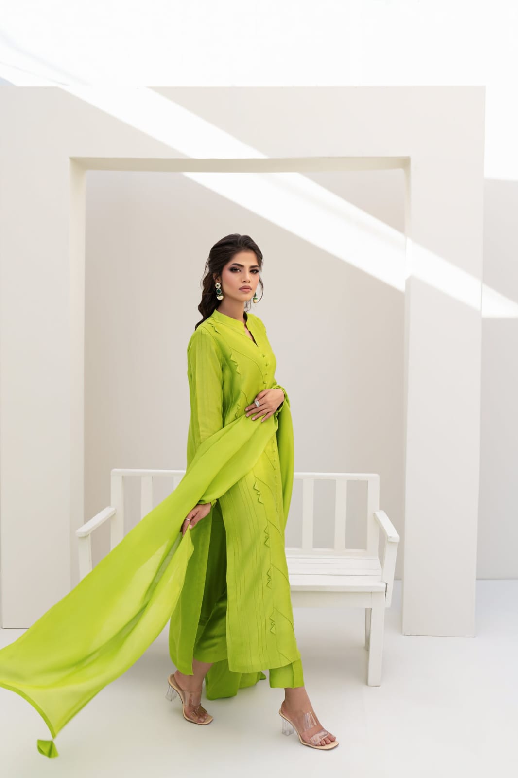 Shop pure shesha silk suits from khaslibaas with great quality and style with your favourite colour delivery available in UK USA Dubai Australia and other countries. 
