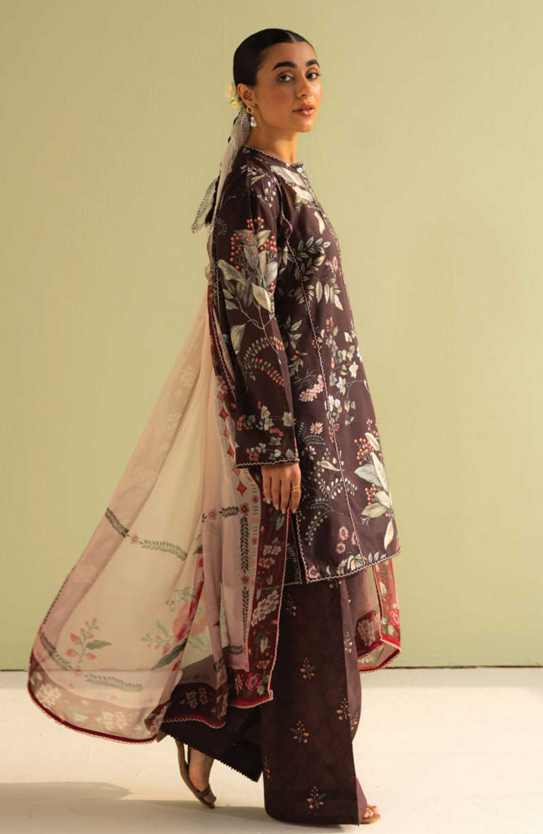Shop from khaslibaas | Coco by Zara Shahjahan printed Lawn '26 (Nora D7-B ) .Buy 100% original Designer Suit like Maria b, Sobia Nazir zainab Chottani Various Pakistani brands perfect for casual & formal wear.delivery available in UK, USA, Canada, UAE, Dubai and other countries... 
