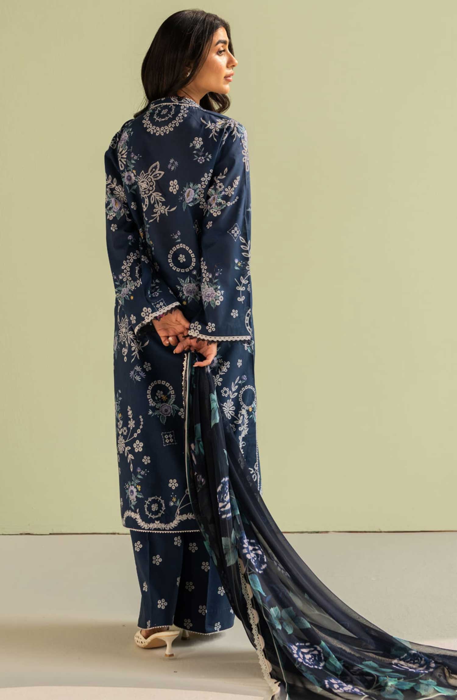 Shop from khaslibaas | Coco by Zara Shahjahan printed Lawn '26 (Nora D8-A ) .Buy 100% original Designer Suit like Maria b, Sobia Nazir zainab Chottani Various Pakistani brands perfect for casual & formal wear.delivery available in UK, USA, Canada, UAE, Dubai and other countries... 