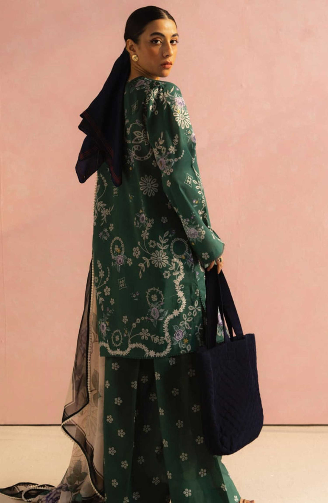 Shop from khaslibaas | Coco by Zara Shahjahan printed Lawn '26 (Nora D8-B ) .Buy 100% original Designer Suit like Maria b, Sobia Nazir zainab Chottani Various Pakistani brands perfect for casual & formal wear.delivery available in UK, USA, Canada, UAE, Dubai and other countries... 