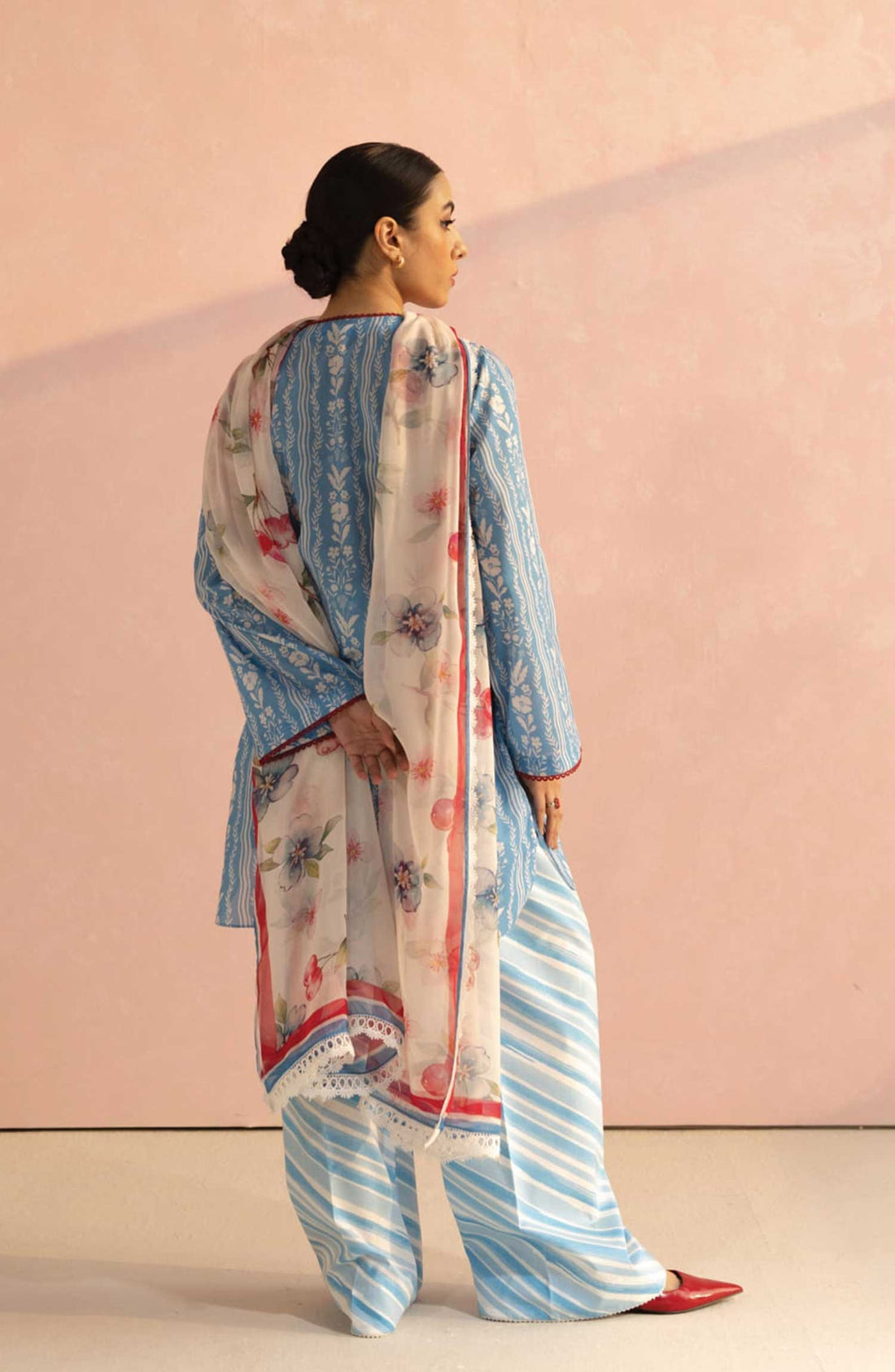 Shop from khaslibaas | Coco by Zara Shahjahan printed Lawn '26 (Amaya D9-B ) .Buy 100% original Designer Suit like Maria b, Sobia Nazir zainab Chottani Various Pakistani brands perfect for casual & formal wear.delivery available in UK, USA, Canada, UAE, Dubai and other countries... 