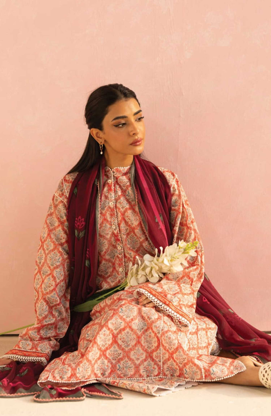 Shop from khaslibaas | Coco by Zara Shahjahan printed Lawn '26 (Amaya D10-A ) .Buy 100% original Designer Suit like Maria b, Sobia Nazir zainab Chottani Various Pakistani brands perfect for casual & formal wear.delivery available in UK, USA, Canada, UAE, Dubai and other countries... 