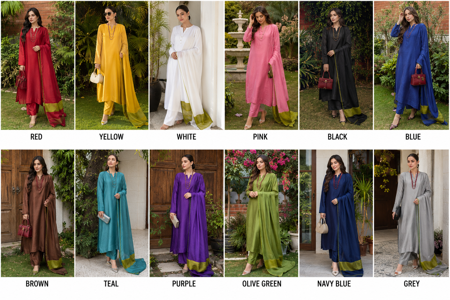 Shop pure shesha silk suit from khaslibaas with great quality and style with your favourite colour delivery available in UK USA Dubai Australia and other countries. 