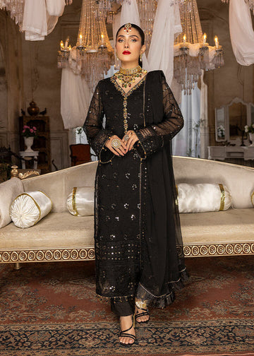 Buy Merakish ST22-MK2 D-01 Black Orchid – Luxury Collection. choose good quality brands like Maria b zainab Chottani, Hussain Rehar etc... Various Pakistani branded dresses summer fabric, elegant design, perfect for casual & formal wear also shop eid collections from khaslibaas .delivery available in UK, USA, Canada, UAE, Dubai and other countries... 