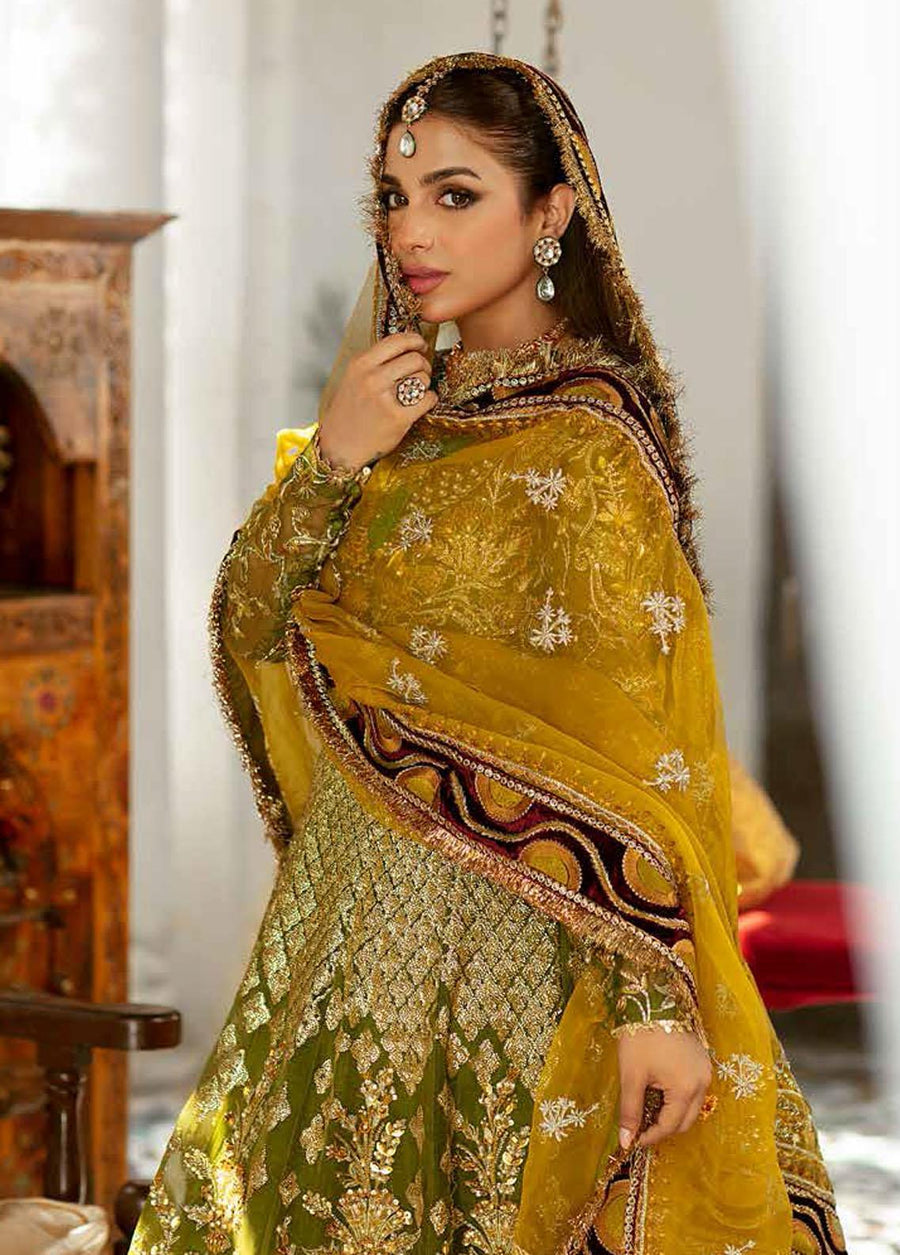Buy MARYAM HUSSAIN MEHNDI | FESTIVE COLLECTION. choose good quality brands like Maria b zainab Chottani, Hussain Rehar etc... Various Pakistani branded dresses summer fabric, elegant design, perfect for casual & formal wear also shop eid collections from khaslibaas .delivery available in UK, USA, Canada, UAE, Dubai and other countries... 