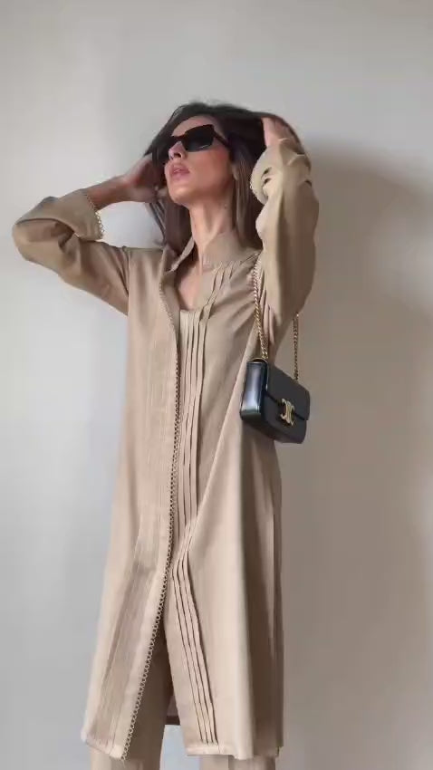 Pret collection | Pure Raw silk 3pc suit
