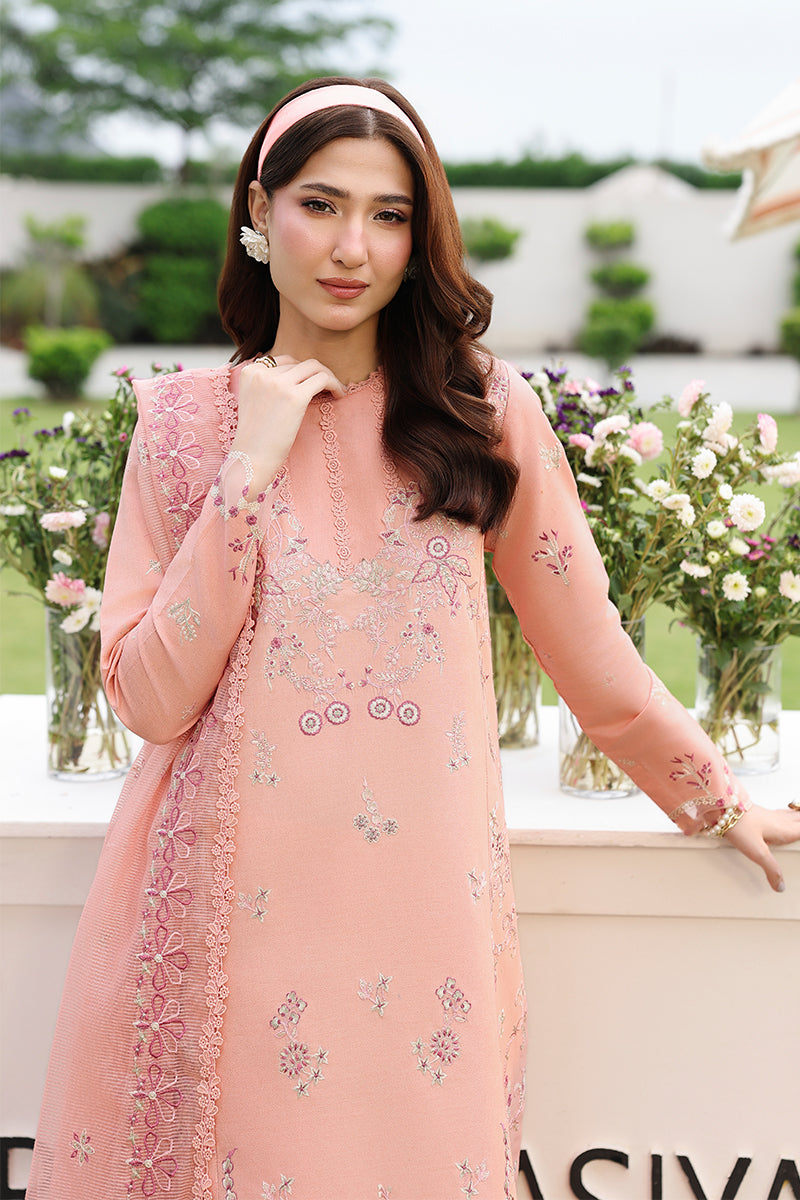 Buy from khaslibaas RANG RASIYA | Florence Luxury Festive Edit '26-Sahar - 3 piece unstitched embroidered Festive suit for women .choose good quality brands like Maria b Sobia Nazir Various Pakistani branded dresses summer fabric, elegant design, perfect for casual & formal wear.delivery available in UK, USA,Australia, Canada, UAE, Dubai and other countries.