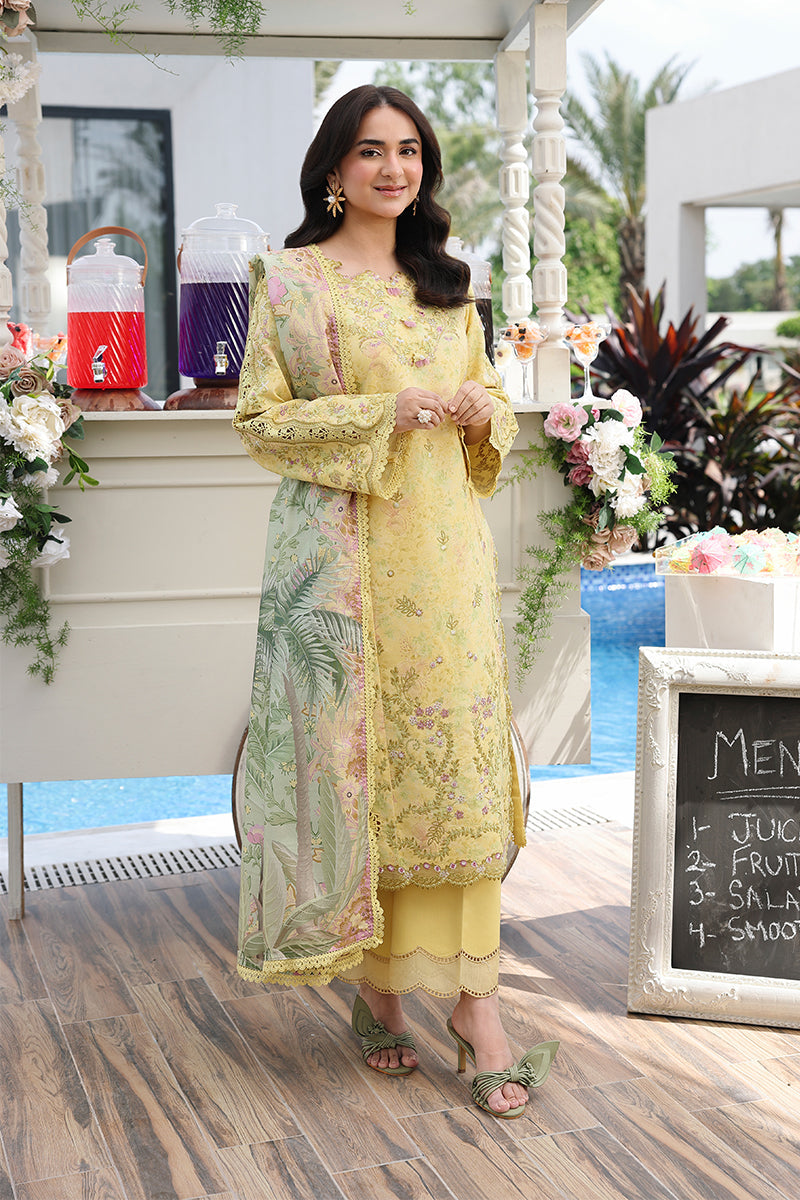 Buy from khaslibaas RANG RASIYA | Florence Luxury Festive Edit 'Yumna - 3 piece unstitched embroidered Festive suit for women .choose good quality brands like Maria b Sobia Nazir Various Pakistani branded dresses summer fabric, elegant design, perfect for casual & formal wear.delivery available in UK, USA,Australia, Canada, UAE, Dubai and other countries... 