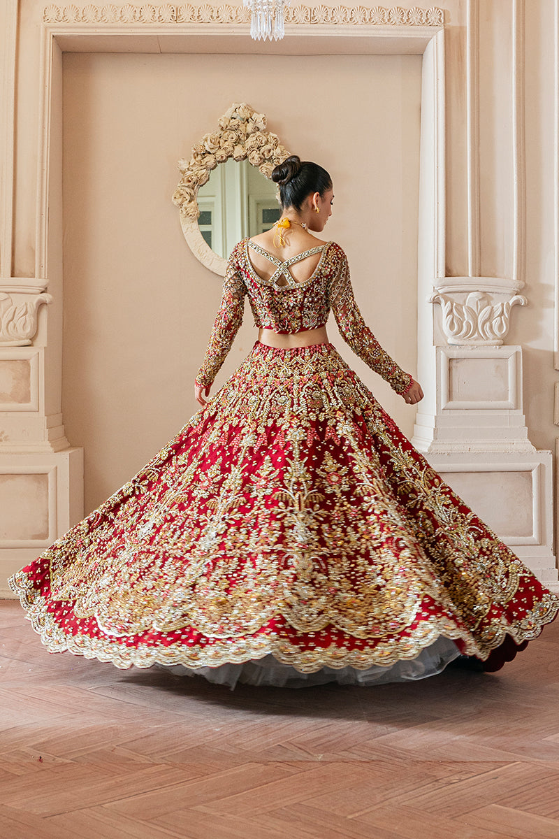 Zamira Red Bridal Collection