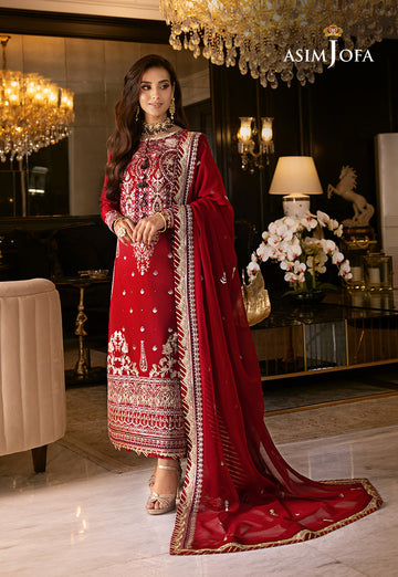 Buy Asim jofa AJRN-26 EMBROIDERED LAWN SILK   | Women FESTIVE Dress 2026.choose good quality brands like Maria b zainab Chottani, Hussain Rehar etc... Various Pakistani branded dresses summer fabric, elegant design, perfect for casual & formal wear also shop eid collections from khaslibaas .delivery available in UK, USA, Canada, UAE, Dubai and other countries... 