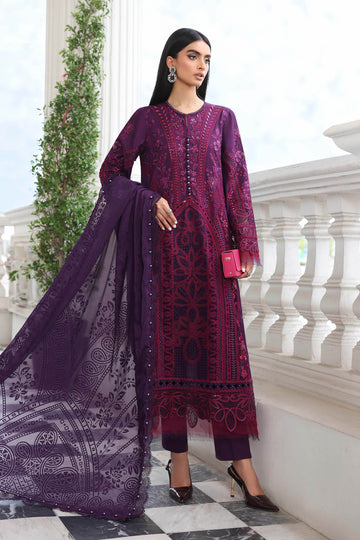Buy from khaslibaas mariab Luxury lawn Eid II - 3 piece unstitched embroidered lawn suit for women ( D-14).choose good quality brands like Maria b Sobia Nazir Various Pakistani branded dresses summer fabric, elegant design, perfect for casual & formal wear.delivery available in UK, USA,Australia, Canada, UAE, Dubai and other countries... 