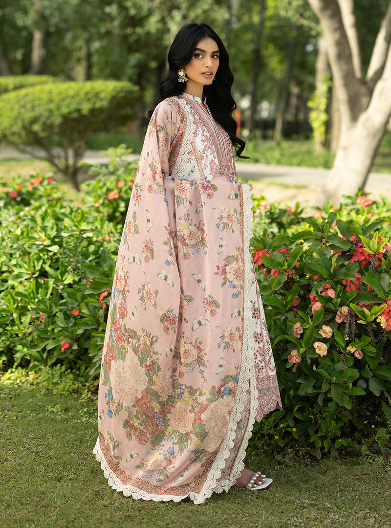 Buy from khaslibaas | ZAINAB CHOTTANI Luxury Lawn '26 | 3 piece unstitched embroidered lawn suit for women (Ilsa - 14).choose good quality brands like Maria b, Sobia Nazir zainab Chottani Various Pakistani branded dresses summer fabric, elegant design, perfect for casual & formal wear.delivery available in UK, USA, Canada, UAE, Dubai and other countries... 