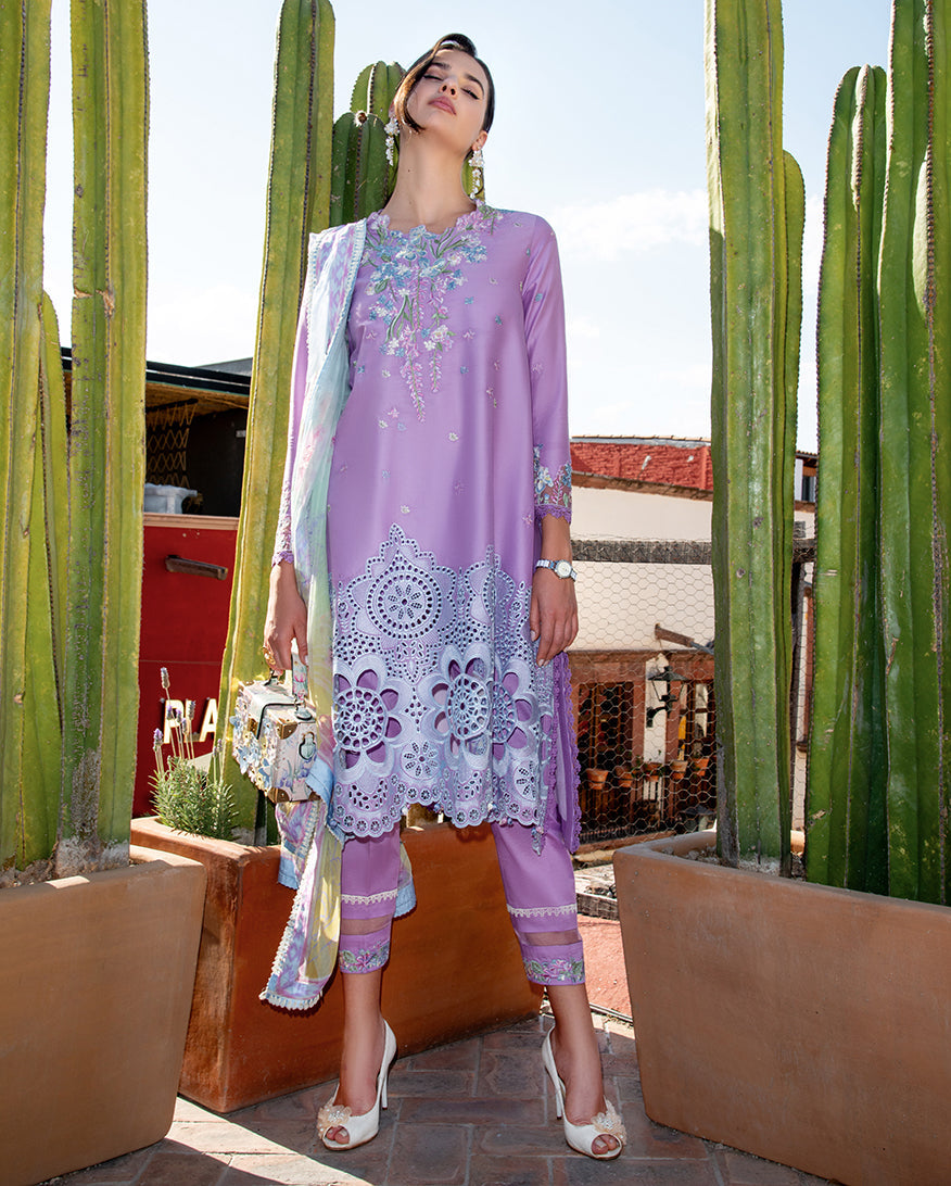 MUSHQ Odyssey Lawn 2026 Ailyn– Luxury Unstitched Embroidered Lawn Suit  | Women Summer Dresses 2026.choose good quality brands like Maria b zainab Chottani, Hussain Rehar, sobia nazir, Qalamkar, asim jofa etc... Various Pakistani branded dresses summer fabric, elegant design, perfect for casual & formal wear also shop eid collections from khaslibaas .delivery available in UK, USA, Canada, UAE, Dubai, Australia and other countries... 