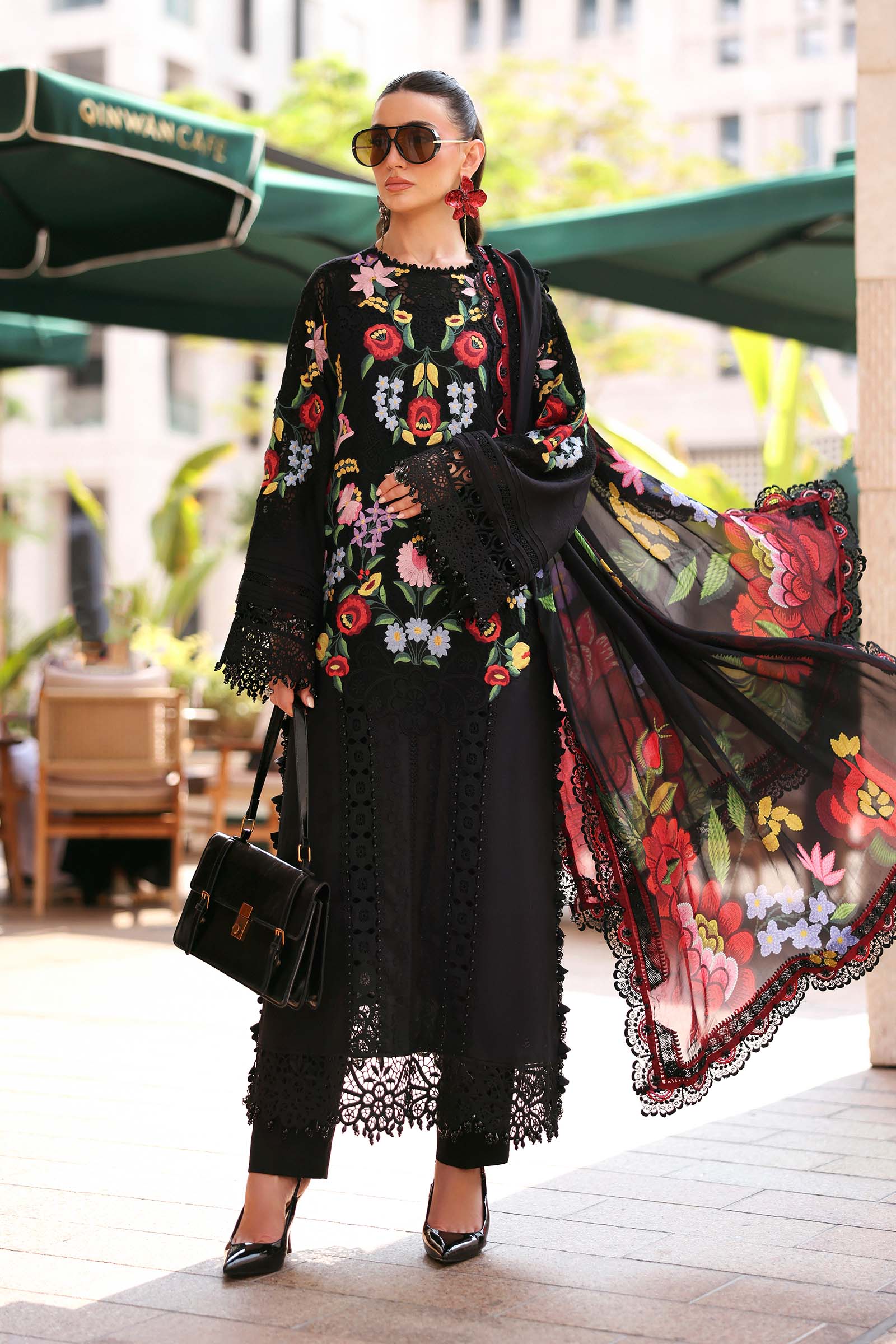 Buy from khaslibaas mariab Luxury 3 piece unstitched embroidered lawn suit for women ( D-2610-B).choose good quality brands like Maria b Sobia Nazir Various Pakistani branded dresses summer fabric, elegant design, perfect for casual & formal wear.delivery available in UK, USA,Australia, Canada, UAE, Dubai and other countries... 
