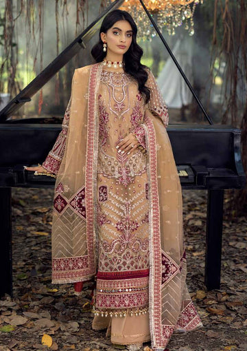 Adan Libas Pendant Star Sang-E-Rah - D#06 | Festive Collection