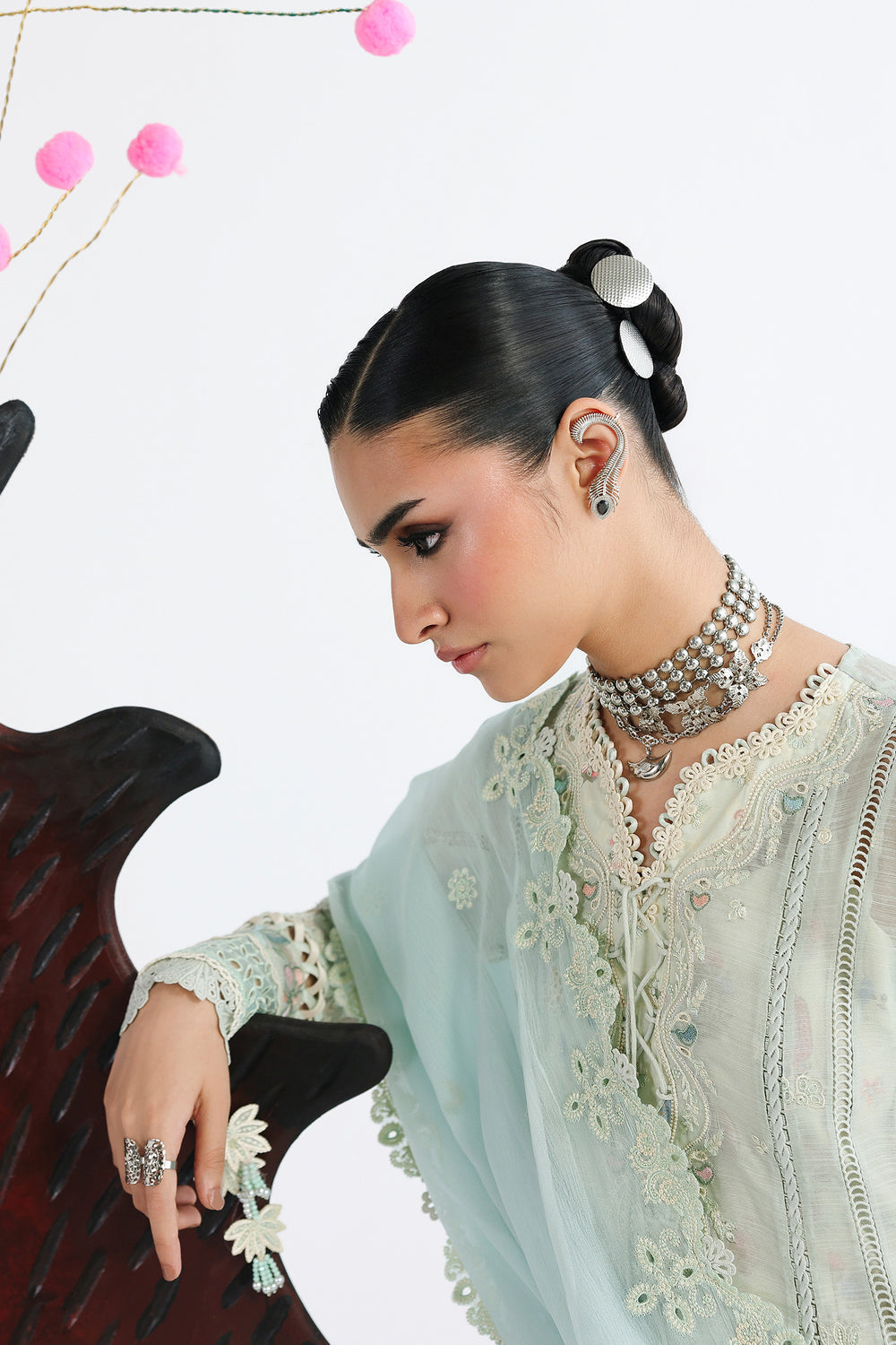 Buy QALAMKAR QFL-08 SABEL Embroidered  Suit 3 Pcs Unstitched | Women Summer Dresses 2026.choose good quality brands like Maria b zainab Chottani, Hussain Rehar, sobia nazir etc... Various Pakistani branded dresses summer fabric, elegant design, perfect for casual & formal wear also shop eid collections from khaslibaas .delivery available in UK, USA, Canada, UAE, Dubai and other countries... 