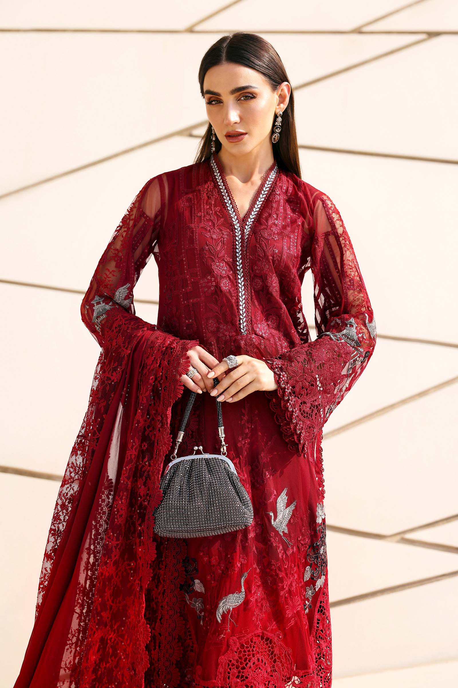 Buy from khaslibaas mariab Luxury 3 piece unstitched embroidered lawn suit for women ( D-2607-A).choose good quality brands like Maria b Sobia Nazir Various Pakistani branded dresses summer fabric, elegant design, perfect for casual & formal wear.delivery available in UK, USA,Australia, Canada, UAE, Dubai and other countries... 