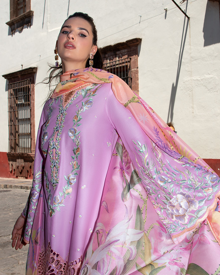 MUSHQ Odyssey Lawn 2026 ALBA– Luxury Unstitched Embroidered Lawn Suit  | Women Summer Dresses 2026.choose good quality brands like Maria b zainab Chottani, Hussain Rehar, sobia nazir, Qalamkar, asim jofa etc... Various Pakistani branded dresses summer fabric, elegant design, perfect for casual & formal wear also shop eid collections from khaslibaas .delivery available in UK, USA, Canada, UAE, Dubai, Australia and other countries... 