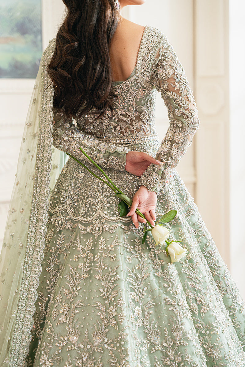 Taliah Mint Green Bridal Collection