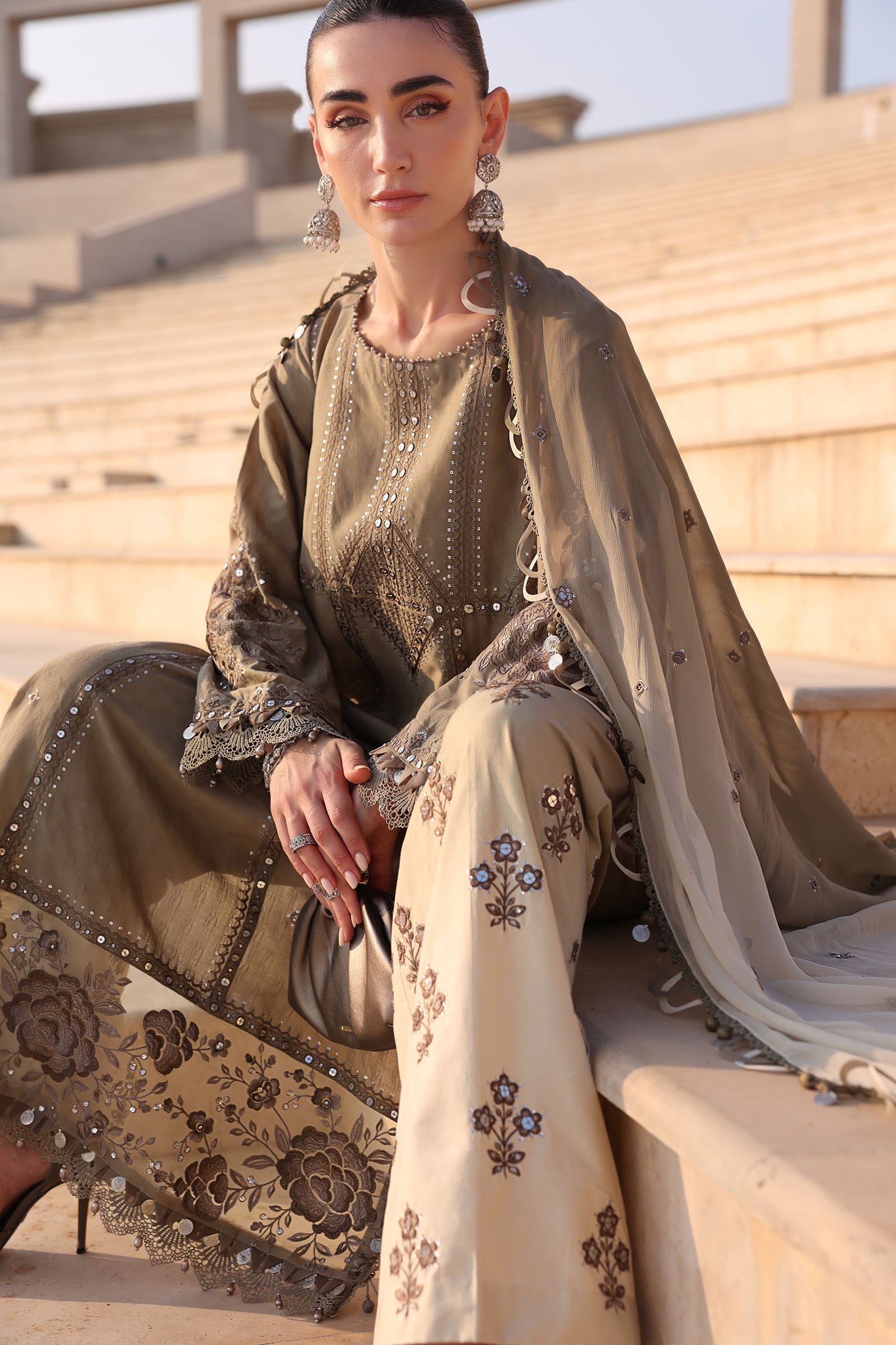 Buy from khaslibaas mariab Luxury 3 piece unstitched embroidered lawn suit for women ( D-2602-A).choose good quality brands like Maria b Sobia Nazir Various Pakistani branded dresses summer fabric, elegant design, perfect for casual & formal wear.delivery available in UK, USA,Australia, Canada, UAE, Dubai and other countries... 