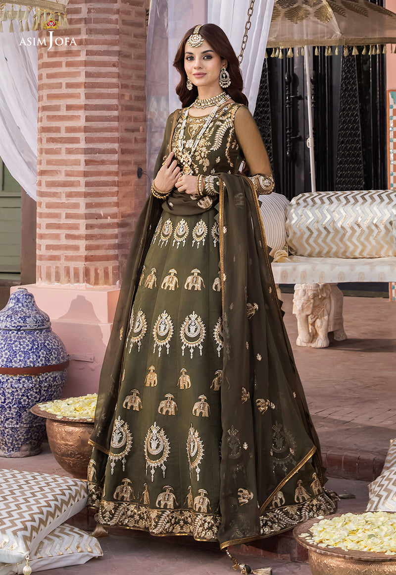 Buy Asim jofa AJM-03 EMBROIDERED ORGANZA  | Women FESTIVE Dress 2026.choose good quality brands like Maria b zainab Chottani, Hussain Rehar etc... Various Pakistani branded dresses summer fabric, elegant design, perfect for casual & formal wear also shop eid collections from khaslibaas .delivery available in UK, USA, Canada, UAE, Dubai and other countries... 