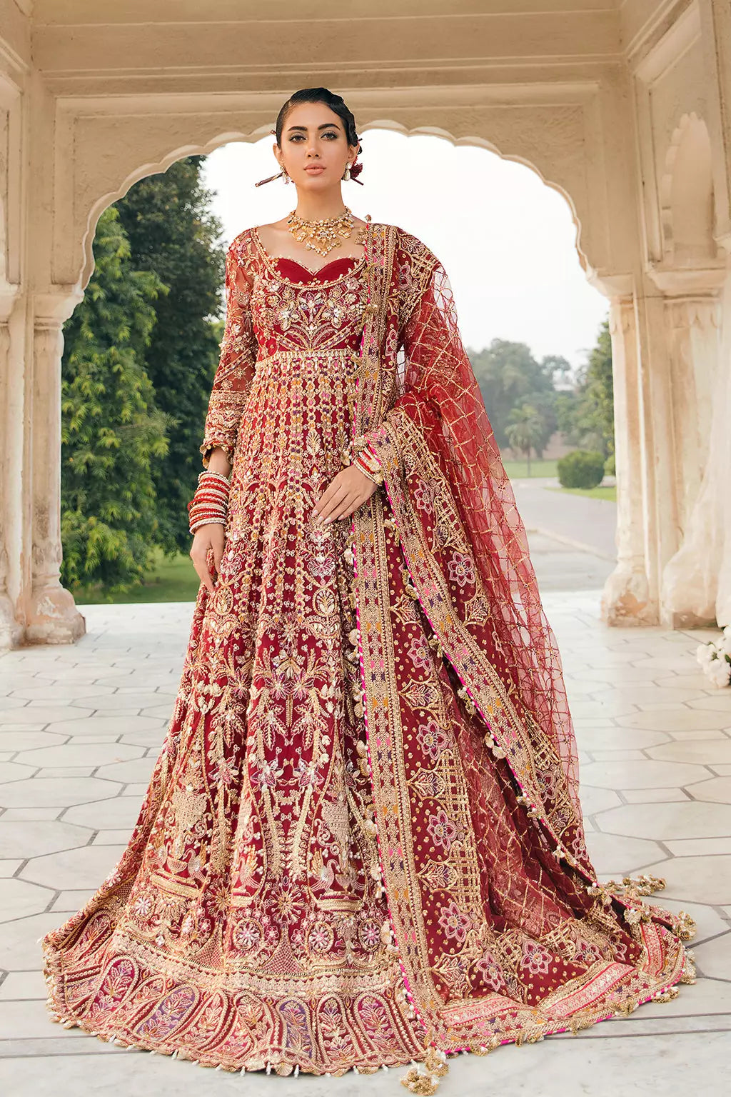 Buy Afrozeh | BRIDE COLLECTION 22-MAHJABEEN Embroidered  Festive Suit 3 Pcs Unstitched | Women Summer Dresses 2026.choose good quality brands like Maria b zainab Chottani, Hussain Rehar, sobia nazir etc... Various Pakistani branded dresses summer fabric, elegant design, perfect for casual & formal wear also shop eid collections from khaslibaas .delivery available in UK, USA, Canada, UAE, Dubai and other countries... 