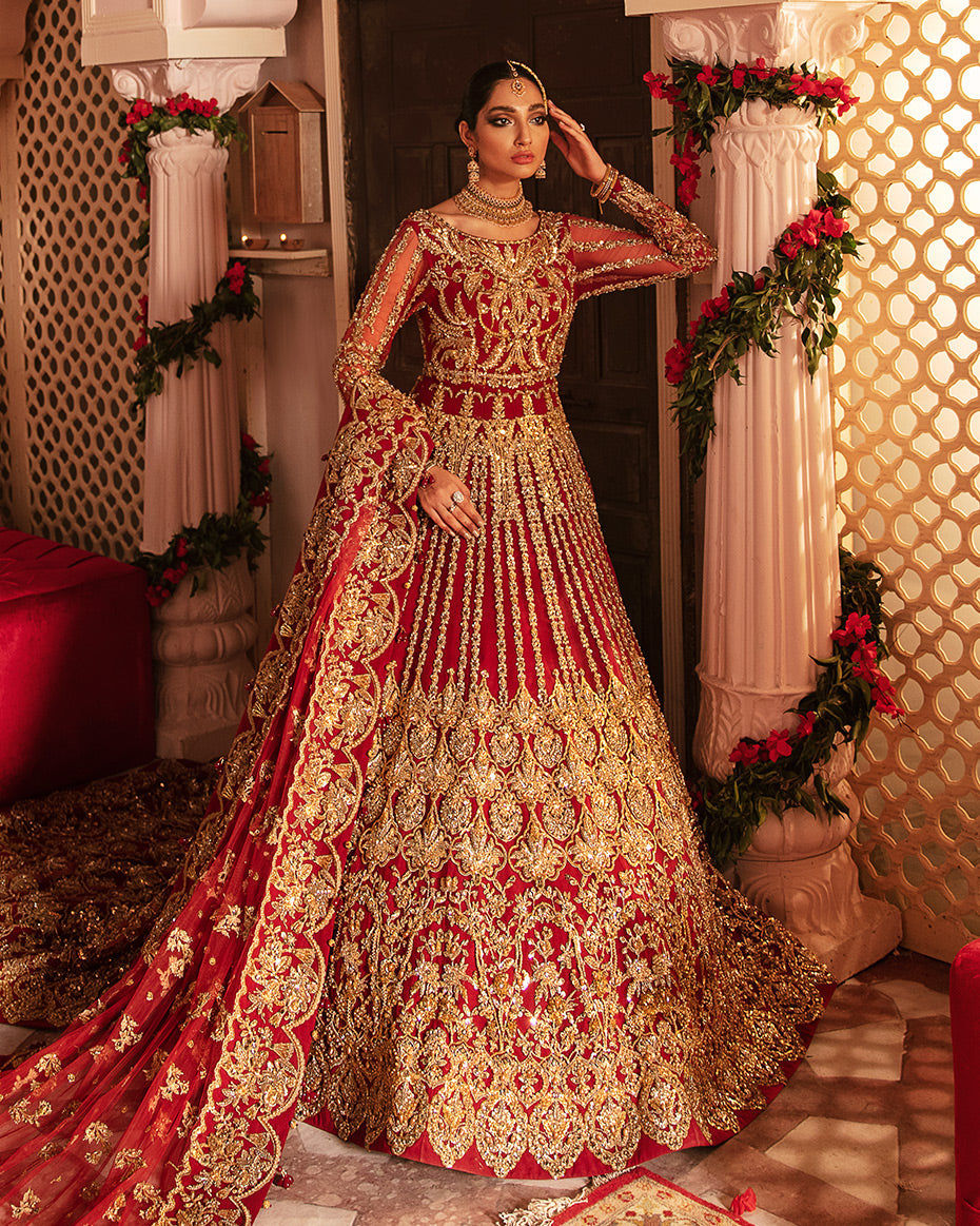 Dastaan Red Bridal Collection