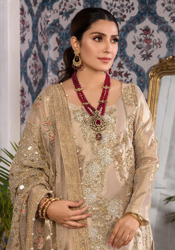 Buy MANARA WEDDING (D2- Dahlia). choose good quality brands like Maria b zainab Chottani, Hussain Rehar etc... Various Pakistani branded dresses summer fabric, elegant design, perfect for casual & formal wear also shop eid collections from khaslibaas .delivery available in UK, USA, Canada, UAE, Dubai and other countries... 