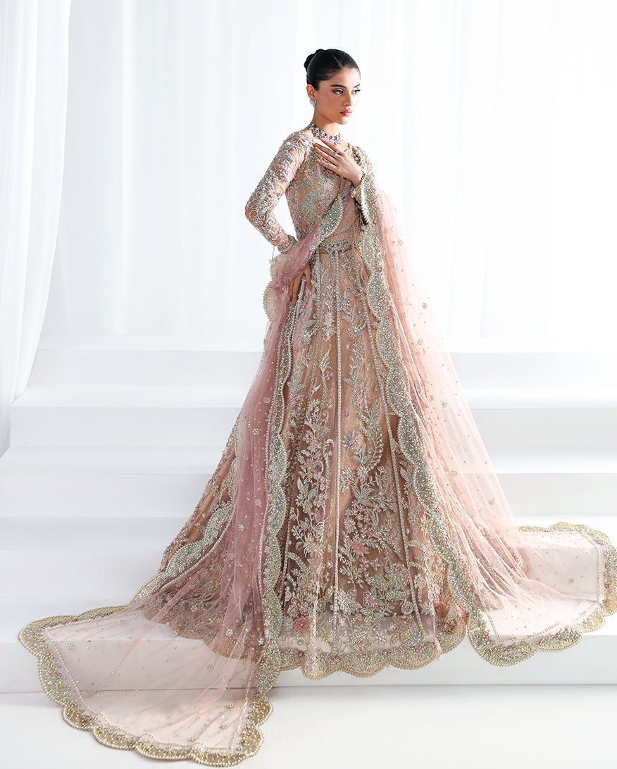 Noemie Baby pink Bridal Collection