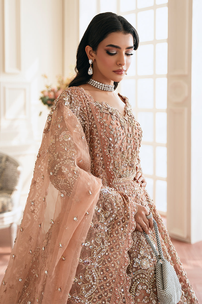 Miraya Peach Pink Bridal Collection