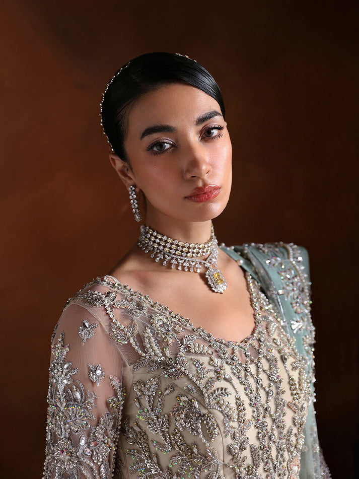 Opulent Ivory Mint Bridal Collection