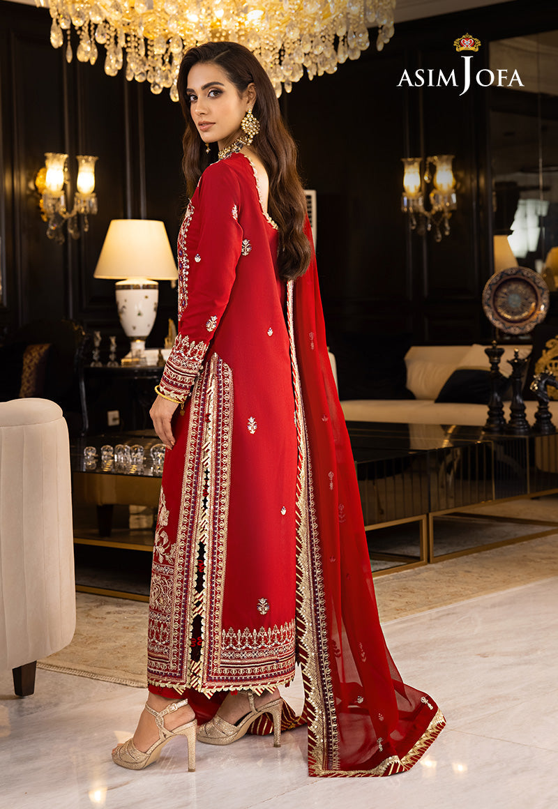 Buy Asim jofa AJRN-26 EMBROIDERED LAWN SILK   | Women FESTIVE Dress 2026.choose good quality brands like Maria b zainab Chottani, Hussain Rehar etc... Various Pakistani branded dresses summer fabric, elegant design, perfect for casual & formal wear also shop eid collections from khaslibaas .delivery available in UK, USA, Canada, UAE, Dubai and other countries... 
